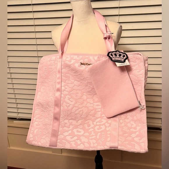 Juicy Couture Handbags - Juicy Couture Pink Tote Bag